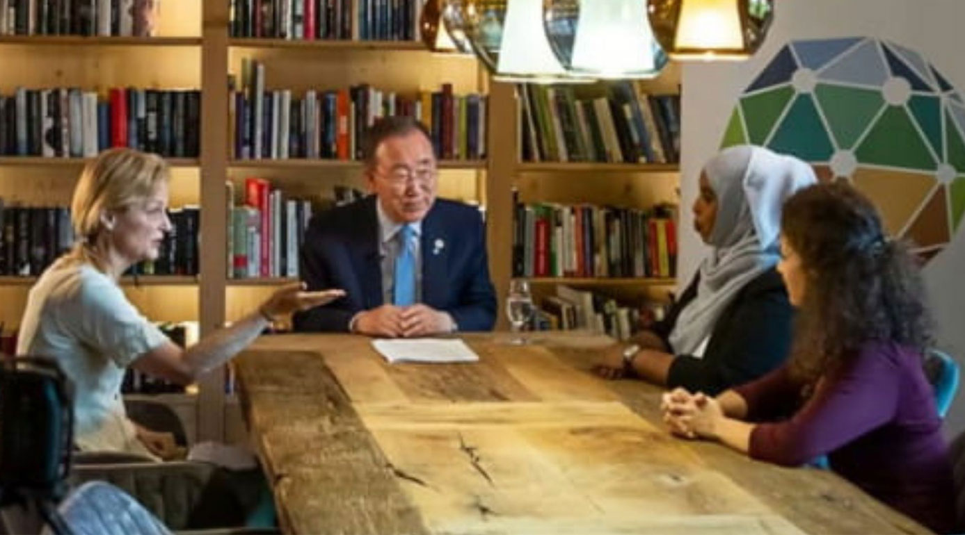 <h4>SDG5 Thrive interview of:<br>  H.E. Mr. Ban Ki-moon, Former UN SG<h4>