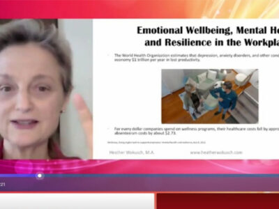Keynoting about “Emotional wellbeing, mental health and resilience in the workplace” at WOW HR’s global event, digital